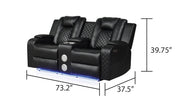 benz-2pc-living-room-set-black-12