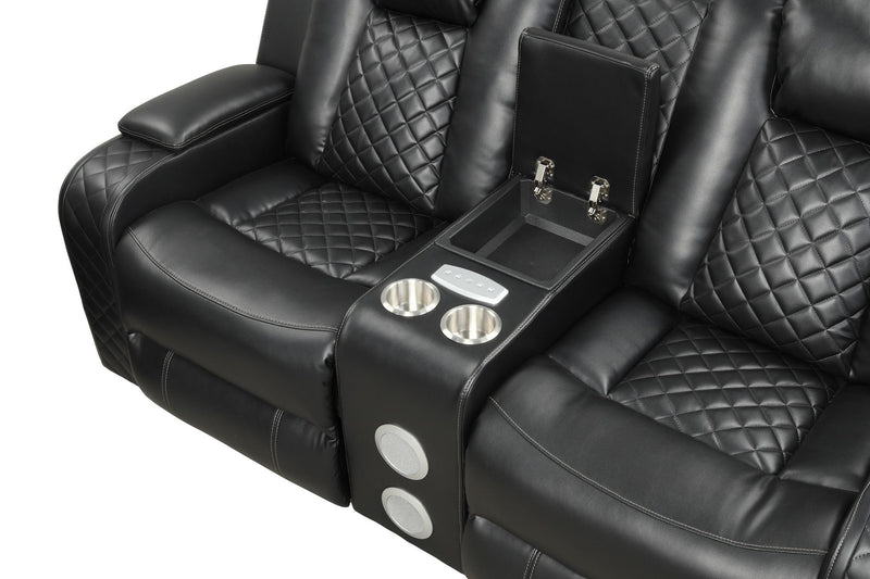 benz-2pc-living-room-set-black-13