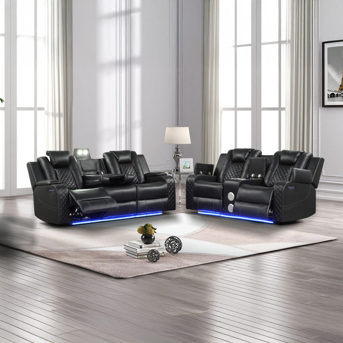 benz-2pc-living-room-set-black-1