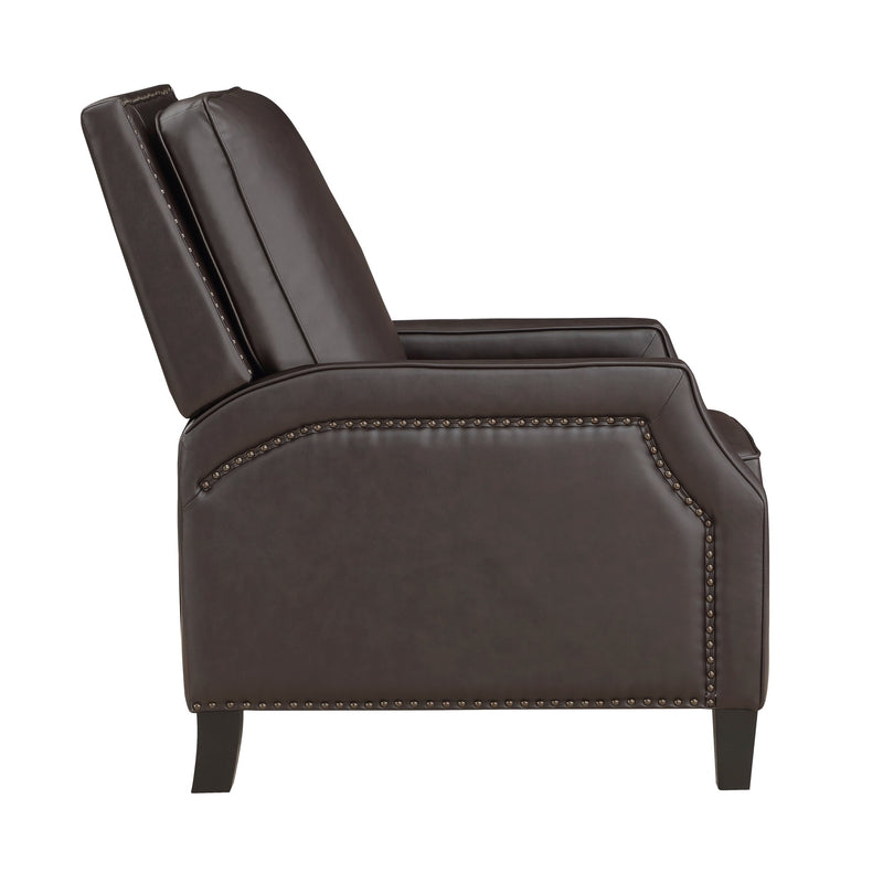 berenson-dark-brown-push-back-reclining-chair-1