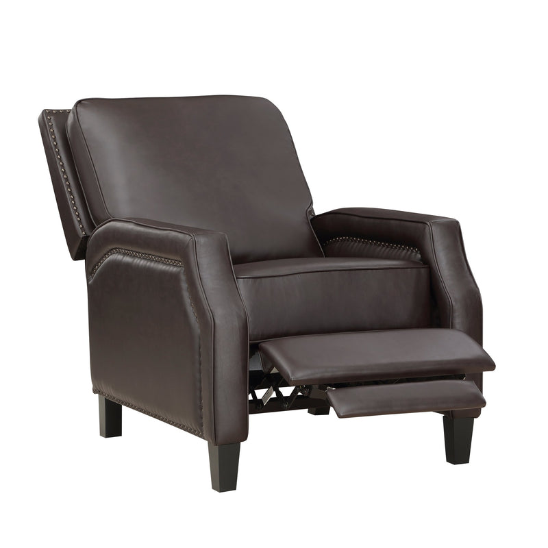 berenson-dark-brown-push-back-reclining-chair-2