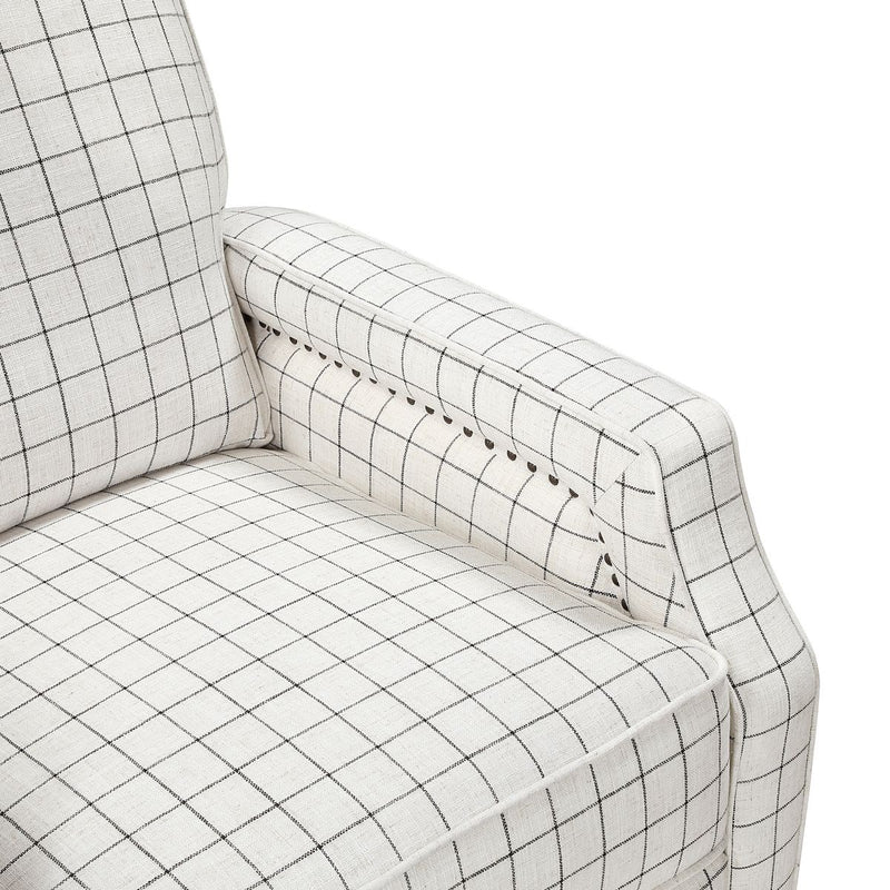 berenson-off-white-with-black-plaid-pattern-push-back-reclining-chair-2