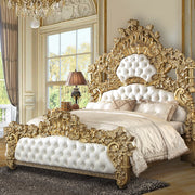bernadette-white-leatherette-gold-eastern-king-bed-1