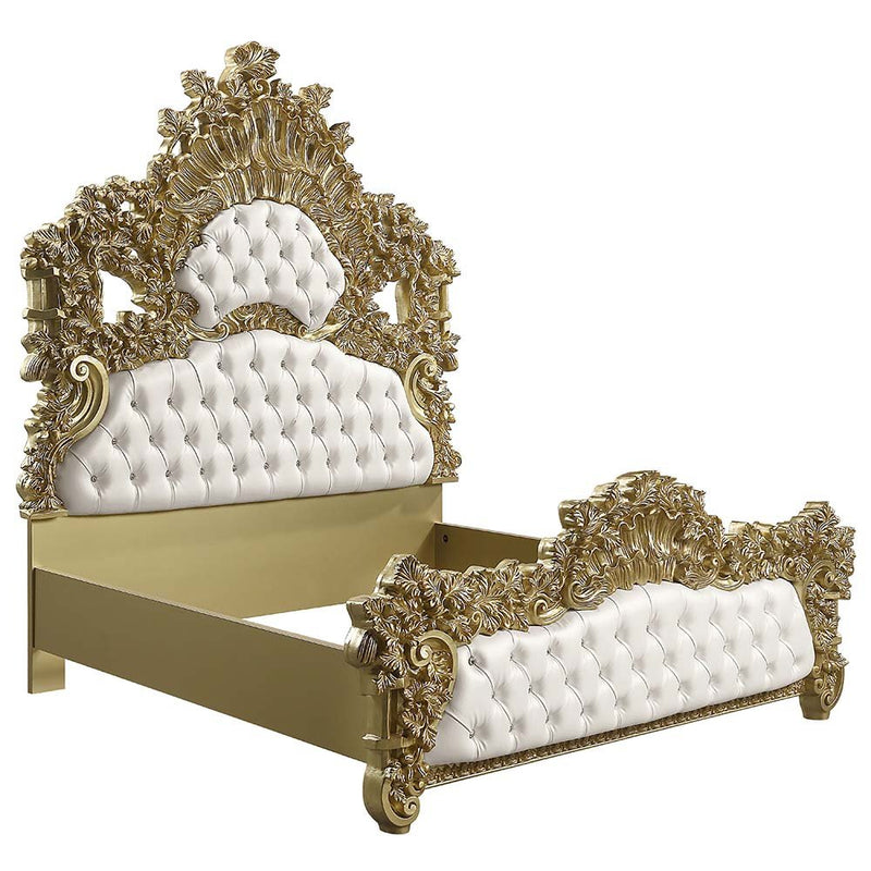bernadette-white-leatherette-gold-eastern-king-bed-3