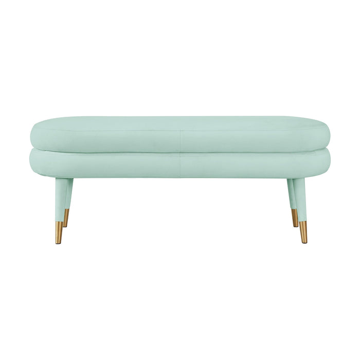 betty-sea-foam-green-velvet-bench-3