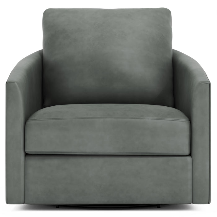 Astoria Leather Swivel Chair - Furniture City (CA)l