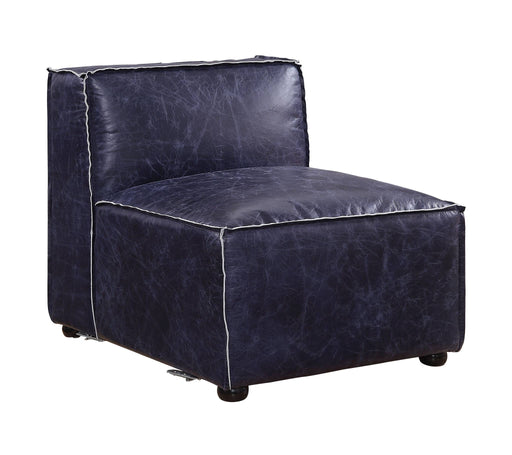 birdie-vintage-blue-top-grain-leather-modular-armless-chair-1