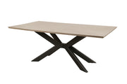 Parker House Crossings - Monaco Dining 86 In. Rectangular Dining Table With 4 Upholstered Chairs - DMON-5PC-86REC-DDIA-ELLN
