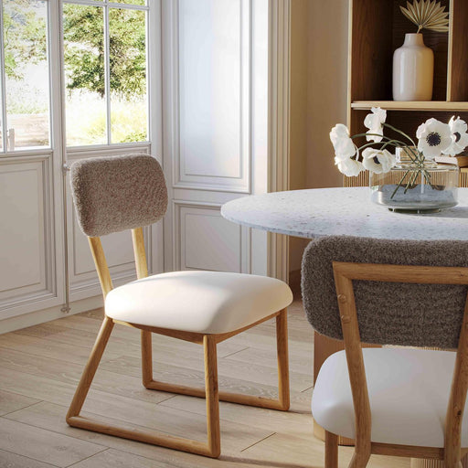 bobbie-cream-vegan-leather-and-grey-vegan-shearling-dining-chair-2