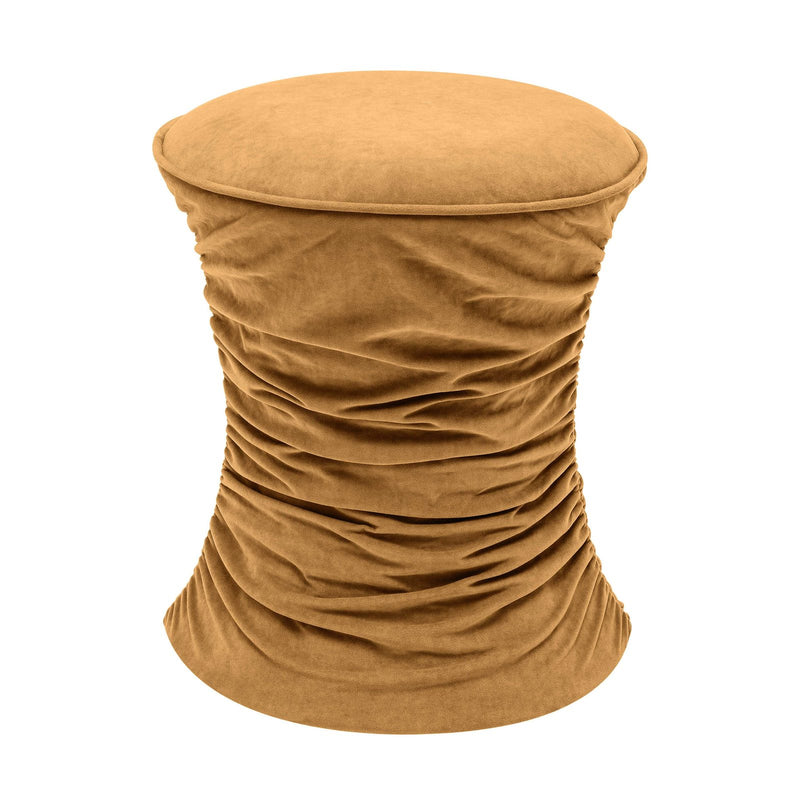 bounce-dark-terracotta-ruched-velvet-adjustable-ottoman-4
