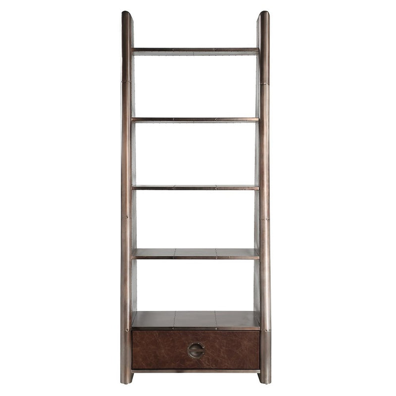 brancaster-bronze-aluminium-morrocco-top-grain-leather-bookcase-3
