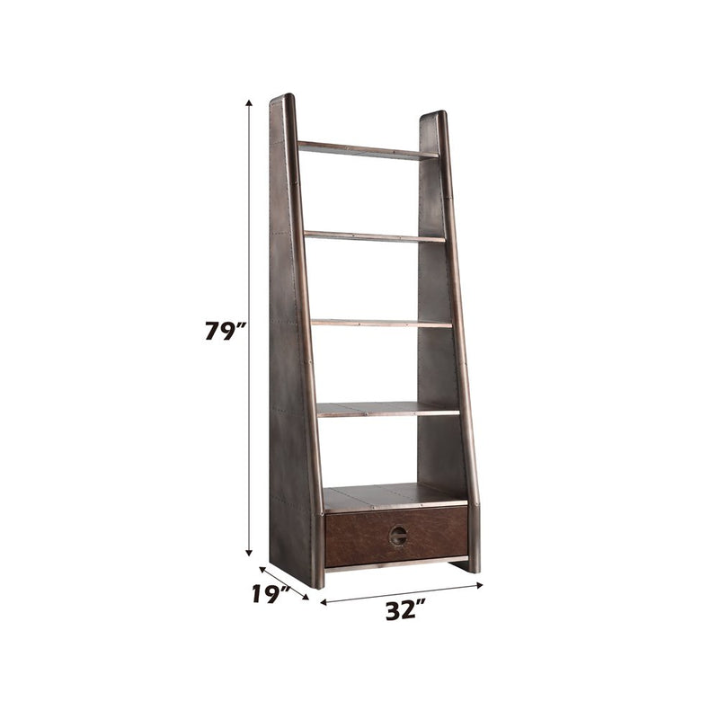 brancaster-bronze-aluminium-morrocco-top-grain-leather-bookcase-5