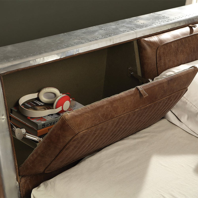 brancaster-retro-brown-top-grain-leather-aluminum-queen-bed-2
