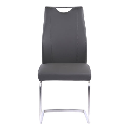 33/o - Finance Aren Living Aanda Bench in Grey Faux Leather and 33/o - Finance Aren Living Aanda Bench in Grey Faux Leather and