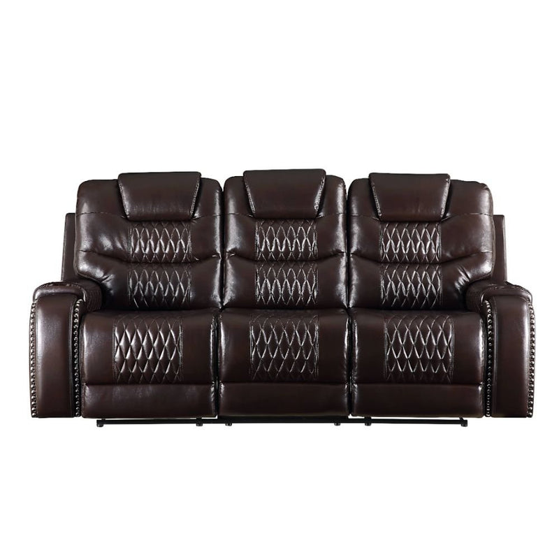 braylon-brown-leatherette-motion-sofa-2