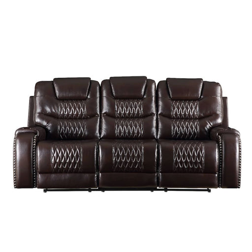 braylon-brown-leatherette-motion-sofa-2