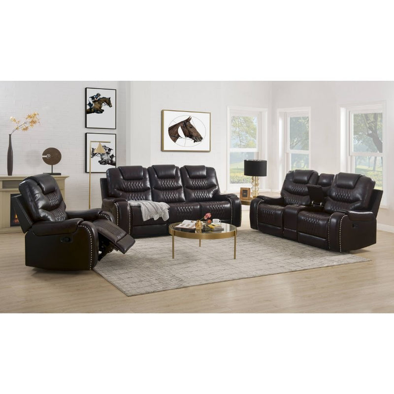 braylon-brown-leatherette-motion-sofa-8