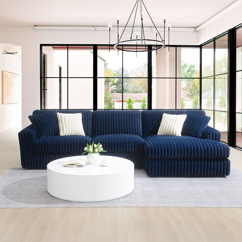 breton-blue-corduroy-sectional-sofa-w-4-pillows-1