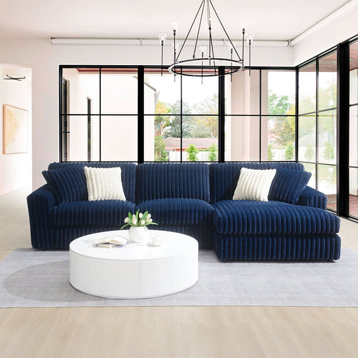 breton-blue-corduroy-sectional-sofa-w-4-pillows-1