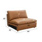 brighton-brown-top-grain-leather-modular-armless-chair-11