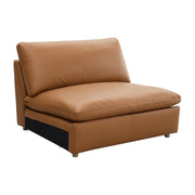 brighton-brown-top-grain-leather-modular-armless-chair-2