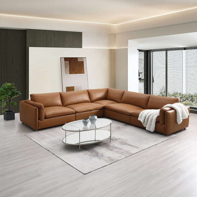 brighton-brown-top-grain-leather-modular-lf-arm-chair-8