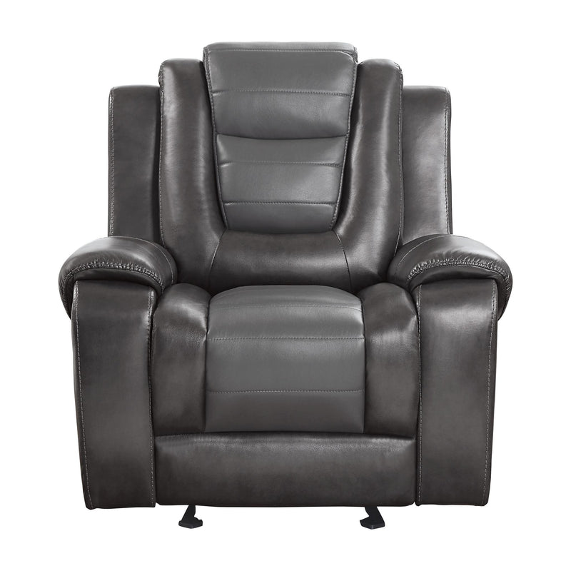 briscoe-2-tone-light-gray-and-dark-gray-glider-reclining-chair-4