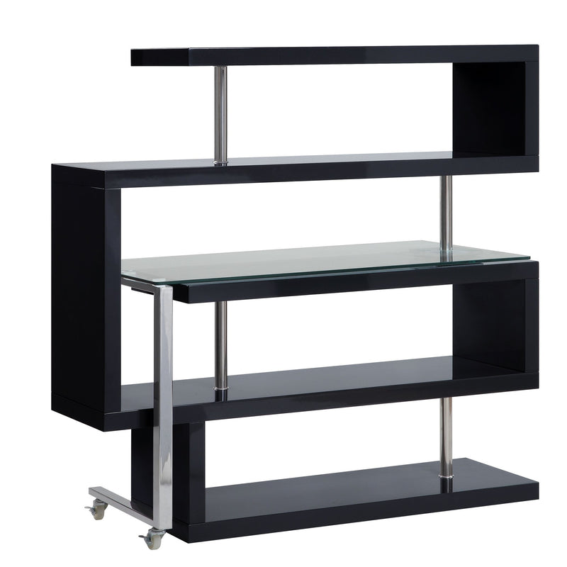 buck-ii-clear-glass-chrome-black-high-gloss-writing-desk-w-bookshelf-4