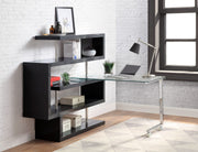 buck-ii-clear-glass-chrome-black-high-gloss-writing-desk-w-bookshelf-6