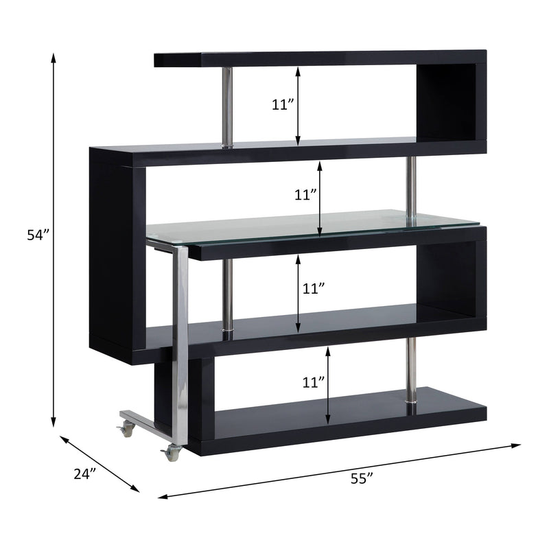buck-ii-clear-glass-chrome-black-high-gloss-writing-desk-w-bookshelf-9