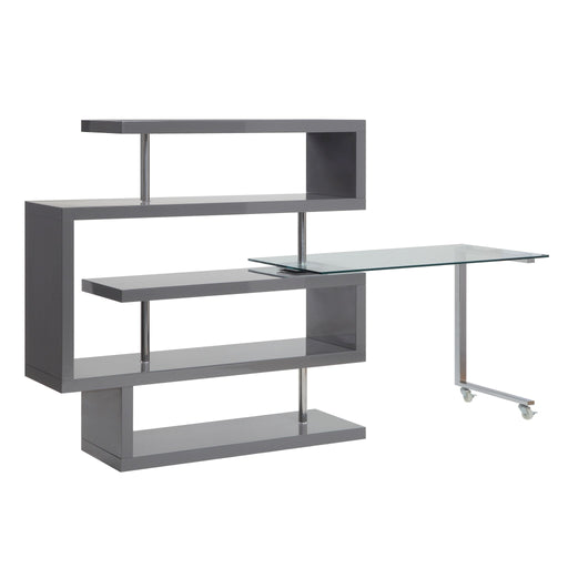 buck-ii-clear-glass-chrome-gray-high-gloss-writing-desk-w-bookshelf-2