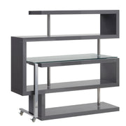buck-ii-clear-glass-chrome-gray-high-gloss-writing-desk-w-bookshelf-4