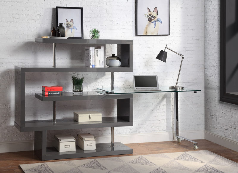 buck-ii-clear-glass-chrome-gray-high-gloss-writing-desk-w-bookshelf-7