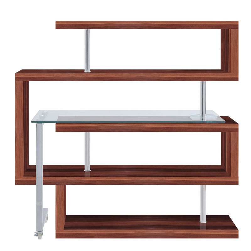 buck-ii-clear-glass-chrome-walnut-high-gloss-writing-desk-w-bookshelf-5