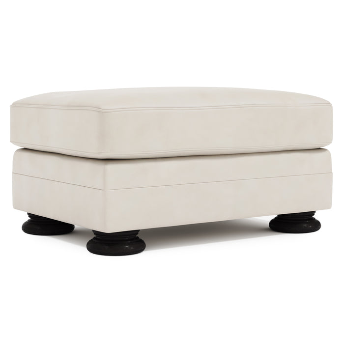 Foster Leather Ottoman - Furniture City (CA)l