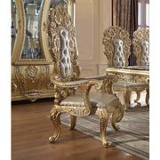 cabriole-light-gold-leatherette-gold-arm-chair-set-2-2