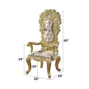 cabriole-light-gold-leatherette-gold-arm-chair-set-2-3