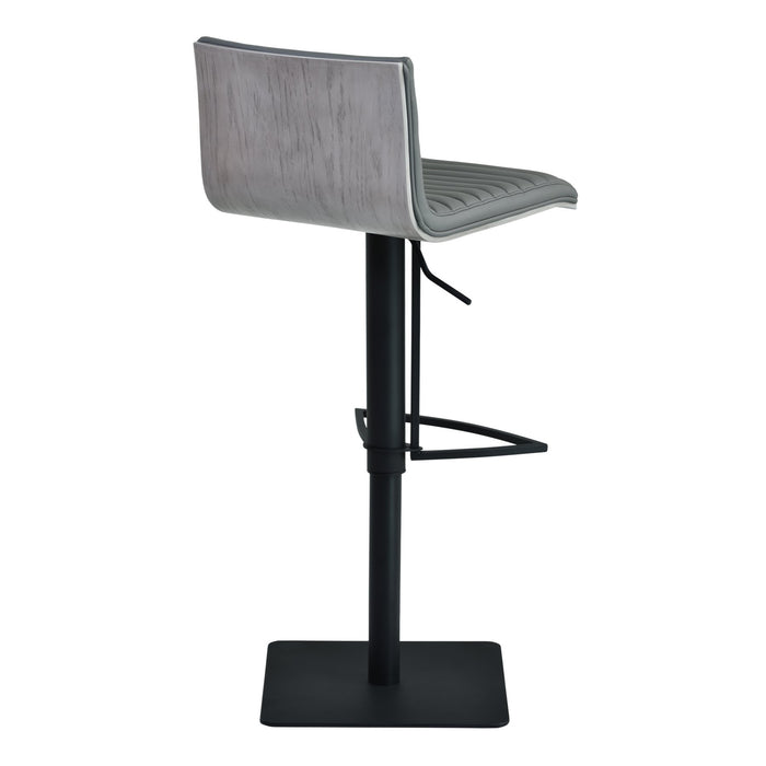 cafe-adjustable-height-swivel-gray-faux-leather-and-gray-walnut-wood-bar-stool-with-black-metal-base-4