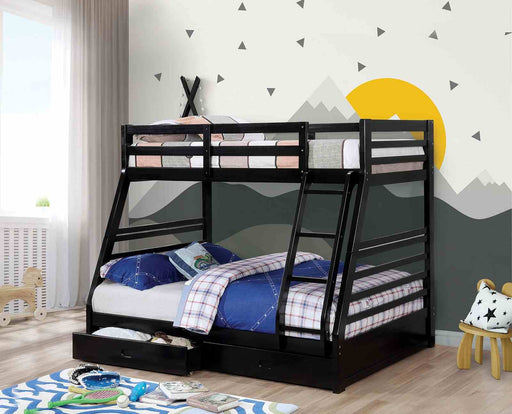 california-iv-twin-full-bunk-bed-w-2-drawers-black-1