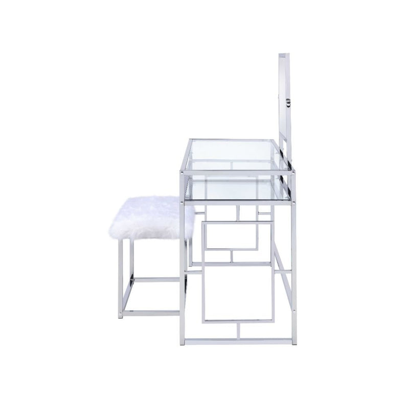 carenze-ii-white-faux-fur-chrome-vanity-set-3