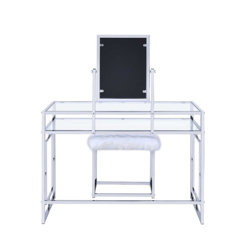 carenze-ii-white-faux-fur-chrome-vanity-set-4