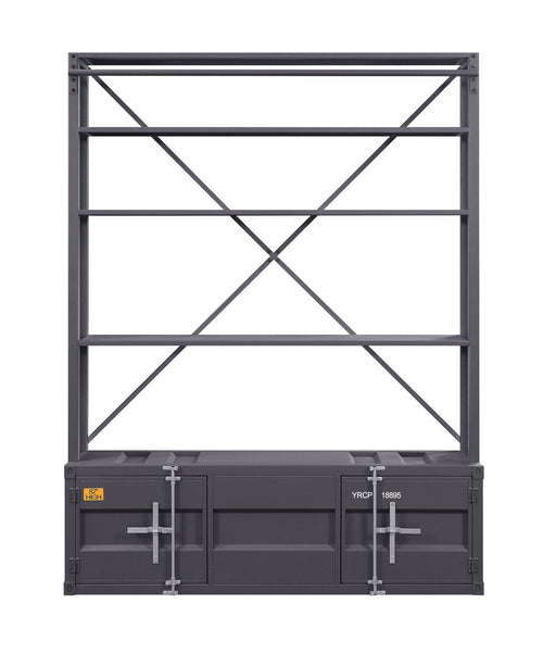 cargo-gunmetal-bookcase-w-ladder-2
