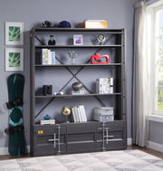 cargo-gunmetal-bookcase-w-ladder-4