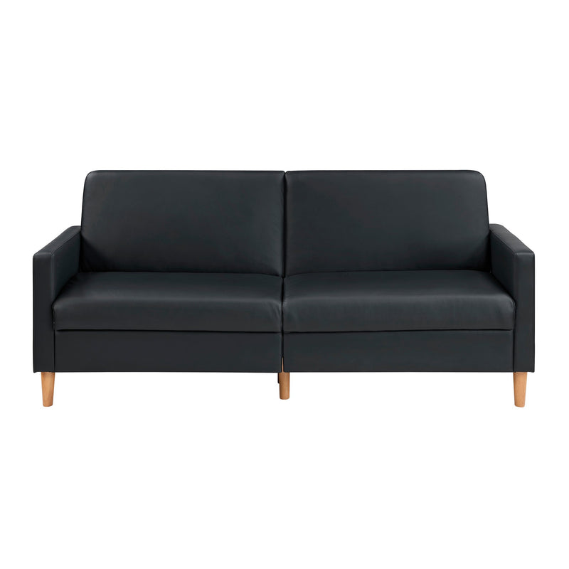 carlton-black-convertible-sofa-bed-2