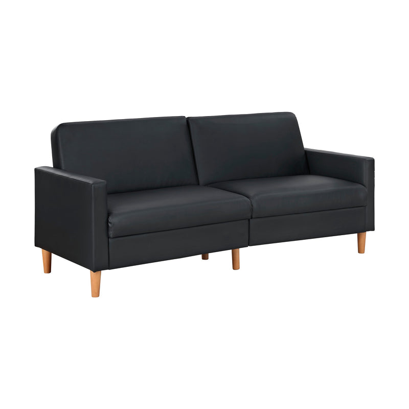 carlton-black-convertible-sofa-bed-8