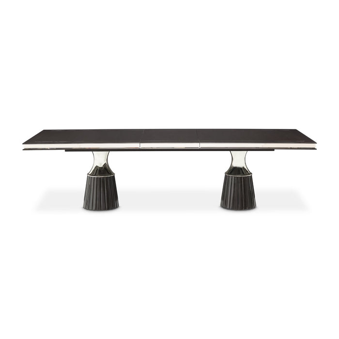 carmela-double-pedestal-dining-table-glossy-charcoal-sand-4