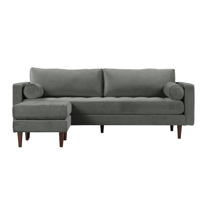 cave-ash-gray-velvet-sectional-4