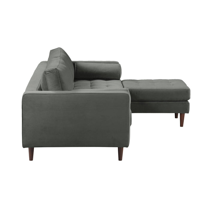 cave-ash-gray-velvet-sectional-5