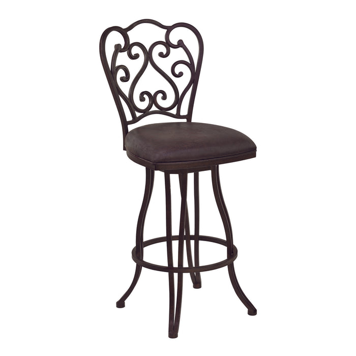 celeste-30-bar-height-metal-swivel-barstool-in-bandero-espresso-fabric-and-auburn-bay-finish-1