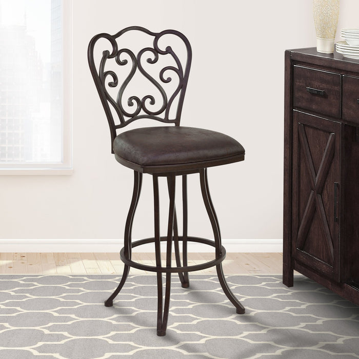 celeste-30-bar-height-metal-swivel-barstool-in-bandero-espresso-fabric-and-auburn-bay-finish-8